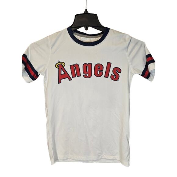 Los Angeles Angels Mike Trout #27 Youth Jersey / T-shirt - Picture 1 of 9
